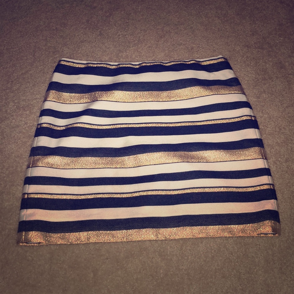 J.Crew Mini Striped Skirt
